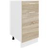 VCM Armadio da cucina | Dimensioni: ca. 82 x 40 x 46 cm (altezza x larghezza x profondità) | Mobile da cucina - Esilo
