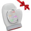 Sgakgu Massaggiatore manuale con airbag, massaggiatore elettrico per mani con calore e compressione, dita divise, 3 massaggi, 3 temperature, 5 livelli, timer automatico, handtherapy ricaricabile per artrite