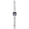VGEBY Orologi, Orologio da Polso Elettronico Rettangolare Impermeabile con Retroilluminazione a LED Digitale con Cinturino in Acciaio Inossidabile per Uomo e Donna (SILVER)