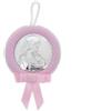 SHALOM - Capoculla Rosa Madonna Con Bambino. Diametro 6,5 Cm