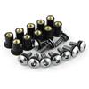 FNERRMEVC Per Suzuki GSR600 GSR750 GSR1000 GSX-S750 GSX-S1000/F SFV650 Per Gladius SV1000/S SV650 M5 * 16 10 Pz Parabrezza Deflettori Bulloni Kit Kit bulloni carenatura(Titanio)