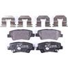 HELLA PAGID 8DB 355 019-981 Kit pastiglie freno,T3139,Spessore,15.7mm,Sistema frenante,Akebono,con segnalatore acustico usura,per es. DODGE / HYUNDAI / KIA / SSANGYONG