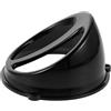 HEALLILY Copertura Ventola di Raffreddamento Motore per Motociclo in Abs Nero Protezione Motore e Riduzione del Rumore, per Decorazione Esterna e Modifica Cofano Anteriore