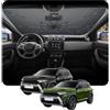 BSTW [2026 Aggiornamento] BSTW Compatibile con Dacia Duster II 2018-2023 Parasole Parabrezza, Parasole Pieghevole Automatico Design con Coulisse Isolamento Termico e Protezione UV Duster 2 Accessori