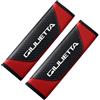 Generic 2 Pezzi Copri Cintura Di Sicurezza Auto Per Alfa Romeo Giulietta Junior GTV 4C 6 1979-2026 Cuscinetto Morbido Per Imbracatura Protezione Spalla Tracolla Morbida Traspirante