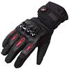 RunSnail 2KP CE Guanti da Moto per Uomo Donna, Guanti da Moto per la Primavera, Guanti da Moto Antivento Impermeabili Guanti Termici Touch Screen per Motocross Racing BMX MTB Ciclismo (XL)