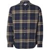 SELECTED HOMME Selected Femme Camicia in Flanella da Uomo selezionata, Sky Captain 1, L