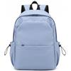 Sikweny Zaino Scuola Unisex Nylon Backpack con Scomparto, Leggero Spazioso Blu | Impermeabile Elegante per Ragazzi e Ragazze, Zaino Ragazza Ragazzo Pratico per Viaggi e Uso Quotidiano