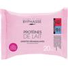 Byphasse Salviette Struccanti Proteine Latte Tutti I Tipi Di Pelle 20 Pezzi