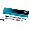 Montblanc Mont Blanc 106932 - Ricarica, M 2 x 1, colore: Blu Barbados