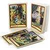 Arbos Kit 4 Quaderni Pinocchio Dimensione A5 15x21 cm 48 Pagine Bianche in Carta Riciclata 80gr Soggetti Assortiti
