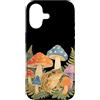 generic Custodia per iPhone 17 Cottagecore - Rospo con foresta di funghi