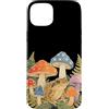 generic Custodia per iPhone 15 Plus Cottagecore - Rospo con foresta di funghi