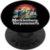 Sonnenuntergang Küste Mecklenburg-Vorpom Meclemburgo-Pomerania Anteriore Tramonto Pescatore PopSockets PopGrip Adesivo