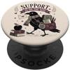Teacher & Classroom Co. Squadra di supporto per insegnanti di istruzione speciale IEP Raven PopSockets PopGrip Adesivo