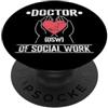 profession academic degree university ca Dottore in Lavoro sociale Famiglia Lavoro sociale PopSockets PopGrip Adesivo