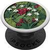 Botanical graphics for forest lovers Fogliame e bacche della foresta PopSockets PopGrip Adesivo