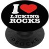 Geology Humor Rock Collector Apparel Mi piace leccare rocce collezionista Rockhounding Geologo PopSockets PopGrip Adesivo