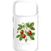 The Botany Bureau Custodia per iPhone 17 Pro Illustrazione della pianta di fragola Fragaria × ananassa