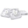 ASUS PROART PF120 FAN PWM WHT 3IN1, Ventole da 120 mm Bianche, 3 Pezzi