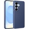 Belkin SheerForce Protect Cover Magnetica per Samsung Galaxy S26, Protezione di Grado Militare Contro Cadute da 4 m, Sottile, Presa Facile, Certificazione Qi2 25W per la Ricarica Wireless, Blu