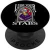 Custom Mechanical Keyboard PC Apparel Mechanical Keyboard Modder Lube Your Stabs PopSockets PopGrip Adesivo