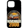 Jahrgang 2000 26. Geburtstag Awesome Custodia per iPhone 16 Pro Max Grande da novembre 2000 26° compleanno frase 26 anni