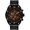 Diesel Orologio analogico al quarzo da uomo con cinturino in acciaio inossidabile DZ4691