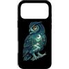 Vintage Hiking Outdoor Nature Lover Grap Custodia per iPhone 17 Pro Max Gufo Luna Foresta Natura Escursionismo Campeggio Escursionista Cam