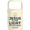 Jesus Is The Light Christian Faith Custodia per iPhone 17 Pro Jesus Is The Light Of The World Shirt John 8:12 Bible Verse