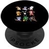 Dabbing Weihnachtsmann, Dabbing St Patri Dabbing coniglio pasquale cosmonauta unicorno volpe koala alce scheletro PopSockets PopGrip Adesivo