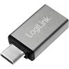LOGILINK au0042 Adattatore USB C a USB 3.0 Femmina Argento