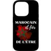 Marocain et fièr de l'être Custodia per iPhone 14 Pro Drapeau Maroc Marocain e fièr de l'être Maroc