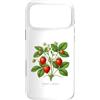 The Botany Bureau Custodia per iPhone 17 Pro Max Illustrazione della pianta di fragola Fragaria × ananassa