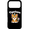 Regali per gli amanti della tigre di com Custodia per iPhone 17 Pro Max Tigericorn - Simpatico unicorno tigre