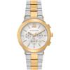 Michael Kors Billie Watch for Men, Quartz Chronograph Movement with Stainless Steel Strap
