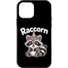 Regali per l'amante del coniglietto di c Custodia per iPhone 12 mini Raccorn - Simpatico unicorno procione