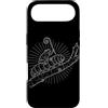 Vintage Hiking Outdoor Nature Lover Grap Custodia per iPhone Air Vintage Caterpillar Frog Foresta Wildlife Escursionismo Natura Escursionista