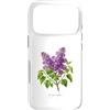 The Botany Bureau Custodia per iPhone 17 Pro Illustrazione della pianta lilla Syringa vulgaris