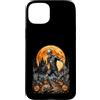 Soccer Halloween Costume Spooky Skeleton Custodia per iPhone 15 Plus Halloween Soccer Costume Spooky Skeleton