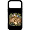 Jimbeels Custodia per iPhone 17 Pro Max BACKYARD BIRD WATCH Birdwatching Mangiatoia Camera