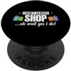 Shopping Shopping Money Discount Credit Io Non Sempre Negozio... Oh Aspetta, Sì, lo F PopSockets PopGrip Adesivo
