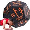Generic Bacchette per esercizi - Strumento di allenamento sportivo a 12 lati | Esercizi di gruppo | Gioco di fitness | Per casa, all'aperto, palestra, giochi, soggiorno, cantina e garage