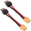 YUNIQUE GREEN-CLEAN-POWER YUNIQUE ITALIA 2 Pezzi 12AWG con connettore Femmina XT60 Adattatore Cavo in silicone Compatibile con Traxxas RC LiPO NiMH Caricabatterie ESC, 10CM