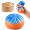 Generico Squishys Ravioli Colori sfumati, New Glitter Dumpling Squishys, Divertente Giocattolo Antistress Bao Bun Con Vaporiera, Adatto agli adulti,Morbida Pallina Antistress Ravioli Spremere Giocattoli