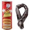Generic Scatole di patate in lattina, trucchi di salto per feste, scherzi e sorprese, divertente giocattolo scherzoso per bambini a partire dai tre anni (B, 21,5 cm)