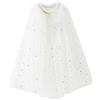 PHOGARY Mantello Principessa Bambina, Mantello Colorato Della Principessa Accessorio Accessorio Scialle Cape Ragazze da Carnevale Principessa Cosplay Costume Travestimento Compleanno Halloween Feste（Bianca M）