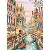 HUADADA Puzzle da 1000 pezzi per adulti, classico gioco educativo, splendida decorazione, l'incantevole puzzle di Venezia, regali