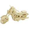 Georgie Porgy Giocattolo per Bambini in Legno Modello Puzzle 3D in Legno per Moto (JP260 Moterbike 34pcs)