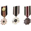 Milageto 3 Pezzi Militare Medaglia Distintivo Spilla Spilla Nastro Vintage USA Navy Unisex